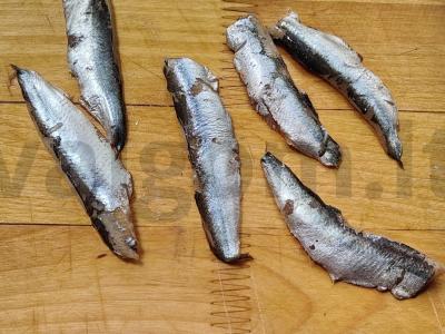 Kanapės su silkėmis ir garstyčiomis Žingsnis 3