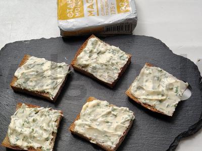 Kanapės su silkėmis ir garstyčiomis Žingsnis 5