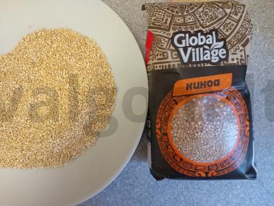 Kvinoja su daržovėmis per 35 minutes Žingsnis 3