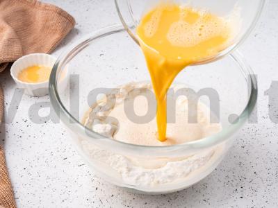 Mėsos ir grybų pyragas Žingsnis 9