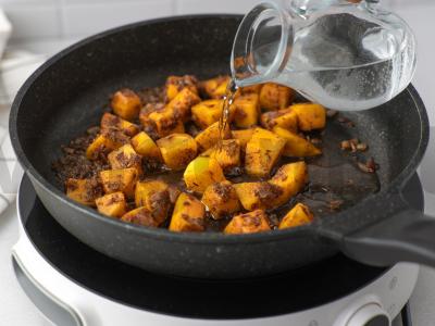 Moliūgų-kokosų dalas Žingsnis 4