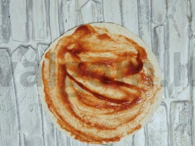 Sultingas burrito su vištiena ir daržovėmis Žingsnis 1