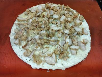 Pica „Vištiena sūryje“ Žingsnis 4