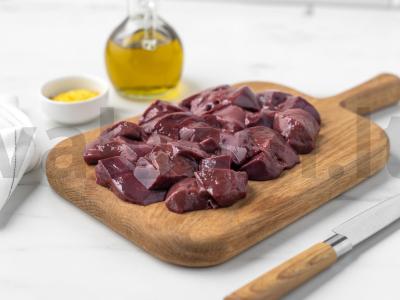 Kepta kiaulienos kepenėlė Žingsnis 1