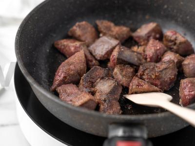 Kepta kiaulienos kepenėlė Žingsnis 3