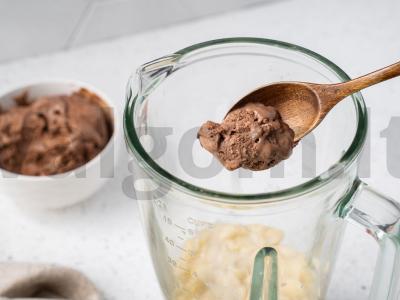 Banano ir ledų kokteilis Žingsnis 3