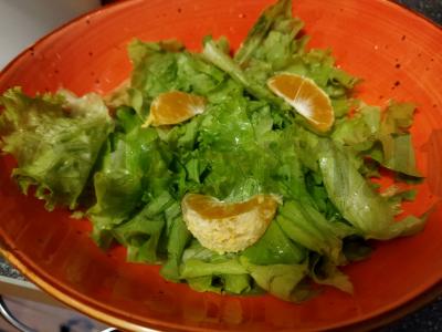 Salotas „Mandarinų rojus“ Žingsnis 2