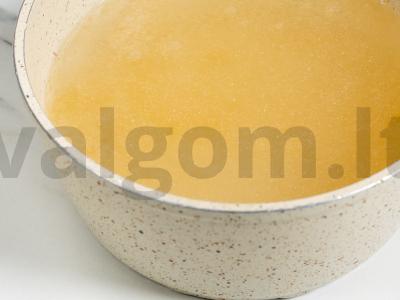 Kiaušinių ir kumpio užkandis Žingsnis 1