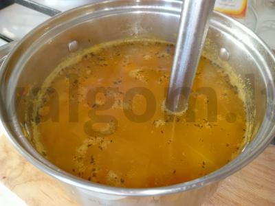 Moliūgų sriuba-pyragas su baziliku Žingsnis 5