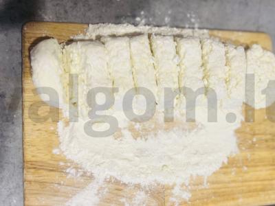 Varškėčiai pusryčiams arba užkandžiams Žingsnis 7