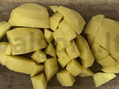 Sriuba su bulguru ir grybais Žingsnis 2