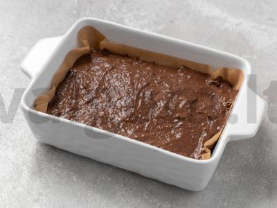 Šokoladinis PP keksiukas su bananais Žingsnis 3