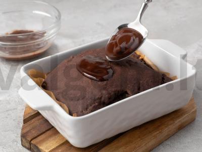 Šokoladinis PP keksiukas su bananais Žingsnis 4