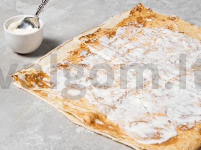 Rulėtas su grybais ir sūriu Žingsnis 7