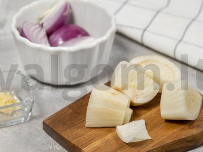 Kepti šakniavaisiai Žingsnis 2