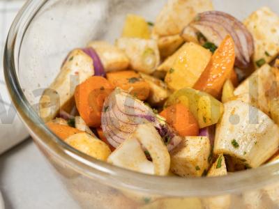 Kepti šakniavaisiai Žingsnis 4