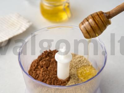 Šokoladinė halva Žingsnis 3