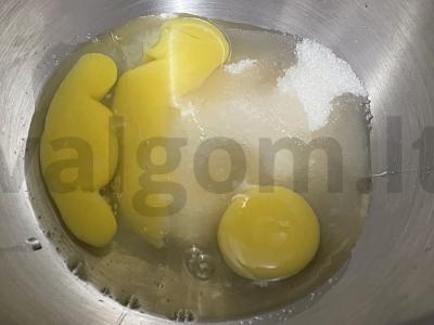 Moliūgų pyragas su kremu Žingsnis 1