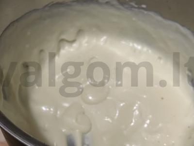 Moliūgų pyragas su kremu Žingsnis 5