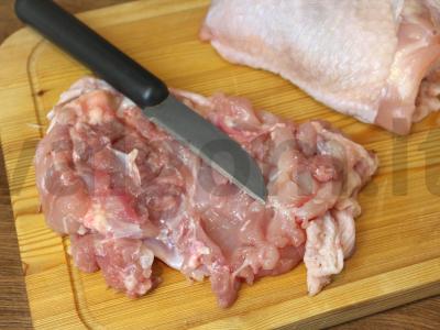 Moliūgas su vištienos šlaunelėmis „Beretikai“ Žingsnis 4