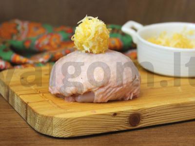 Moliūgas su vištienos šlaunelėmis „Beretikai“ Žingsnis 8