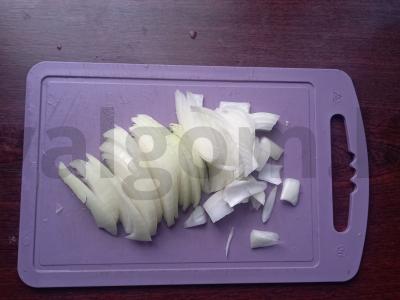 Žaliųjų žirnių ir salierų kreminė sriuba Žingsnis 4