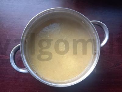 Žaliųjų žirnių ir salierų kreminė sriuba Žingsnis 8