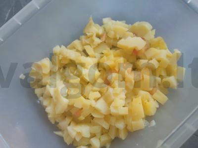 Vinegretas su raugintais kopūstais per 45 minutes Žingsnis 2