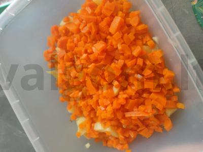 Vinegretas su raugintais kopūstais per 45 minutes Žingsnis 3