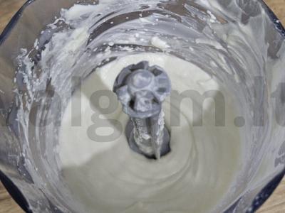 Tiramisu pyragas iš naminių savoiardi sausainių Žingsnis 14