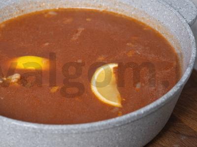 Sotūs sriuba su ryžiais ir jautiena Žingsnis 8