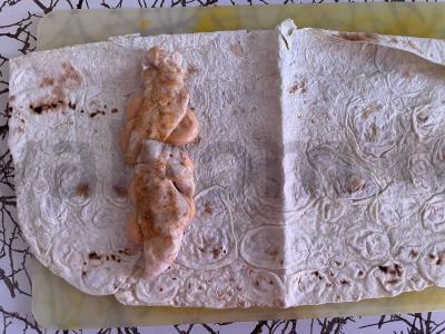 Tortilija su vištiena Žingsnis 3