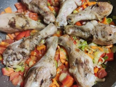 Vištienos ir daržovių troškinys Žingsnis 3