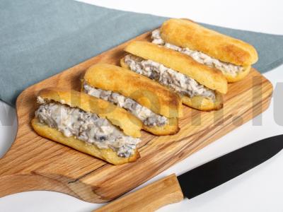 Eklerai su grybų įdaru Žingsnis 5