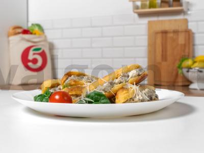 Eklerai su grybų įdaru pagrindine nuotrauka