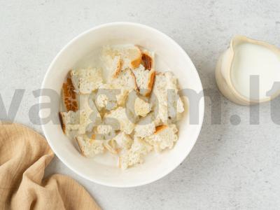 Mėsos kotletai su špinatais Žingsnis 1