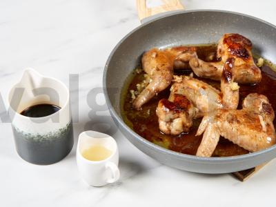 Sultinga vištiena sojų padaže keptuvėje Žingsnis 5