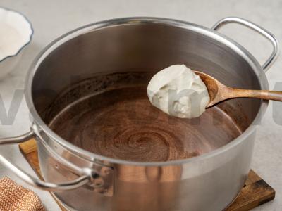 Šokoladinis keksiukas su kreminiu sūriu Žingsnis 3