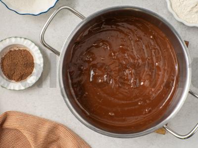 Šokoladinis keksiukas su kreminiu sūriu Žingsnis 5