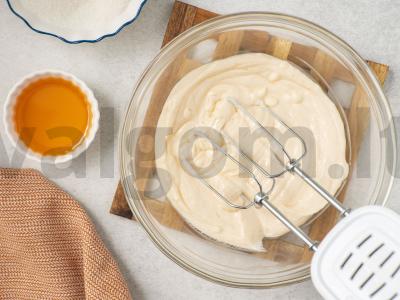 Šokoladinis keksiukas su kreminiu sūriu Žingsnis 6