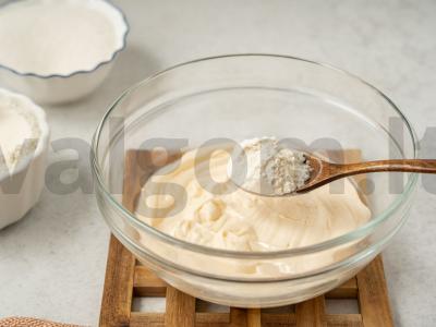 Šokoladinis keksiukas su kreminiu sūriu Žingsnis 7