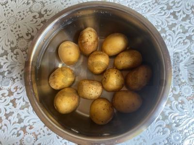 Daržovių ir šoninės troškinys „Particco“ Žingsnis 1