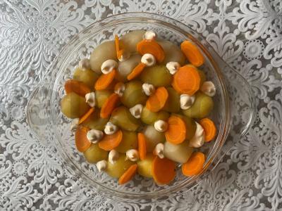 Daržovių ir šoninės troškinys „Particco“ Žingsnis 6