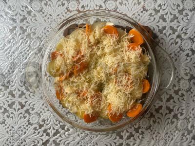 Daržovių ir šoninės troškinys „Particco“ Žingsnis 7