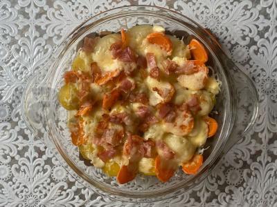 Daržovių ir šoninės troškinys „Particco“ Žingsnis 9