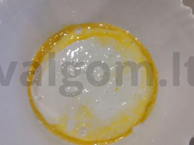 Purūs aguonų blynai su kefyru Žingsnis 2