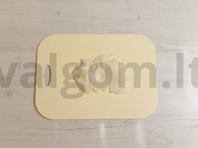 Kviečių košė su cukinijomis ir špinatais Žingsnis 2