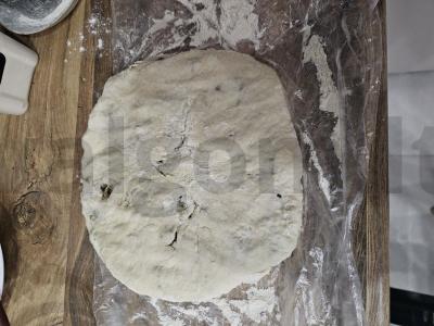 Namų osėtinų pyragas su mėsos faršu Žingsnis 7