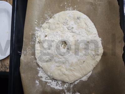 Namų osėtinų pyragas su mėsos faršu Žingsnis 8