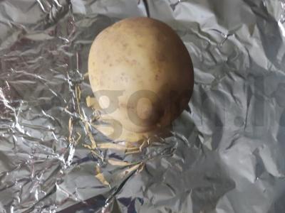 Bulvė su faršu ir svogūnais Žingsnis 1